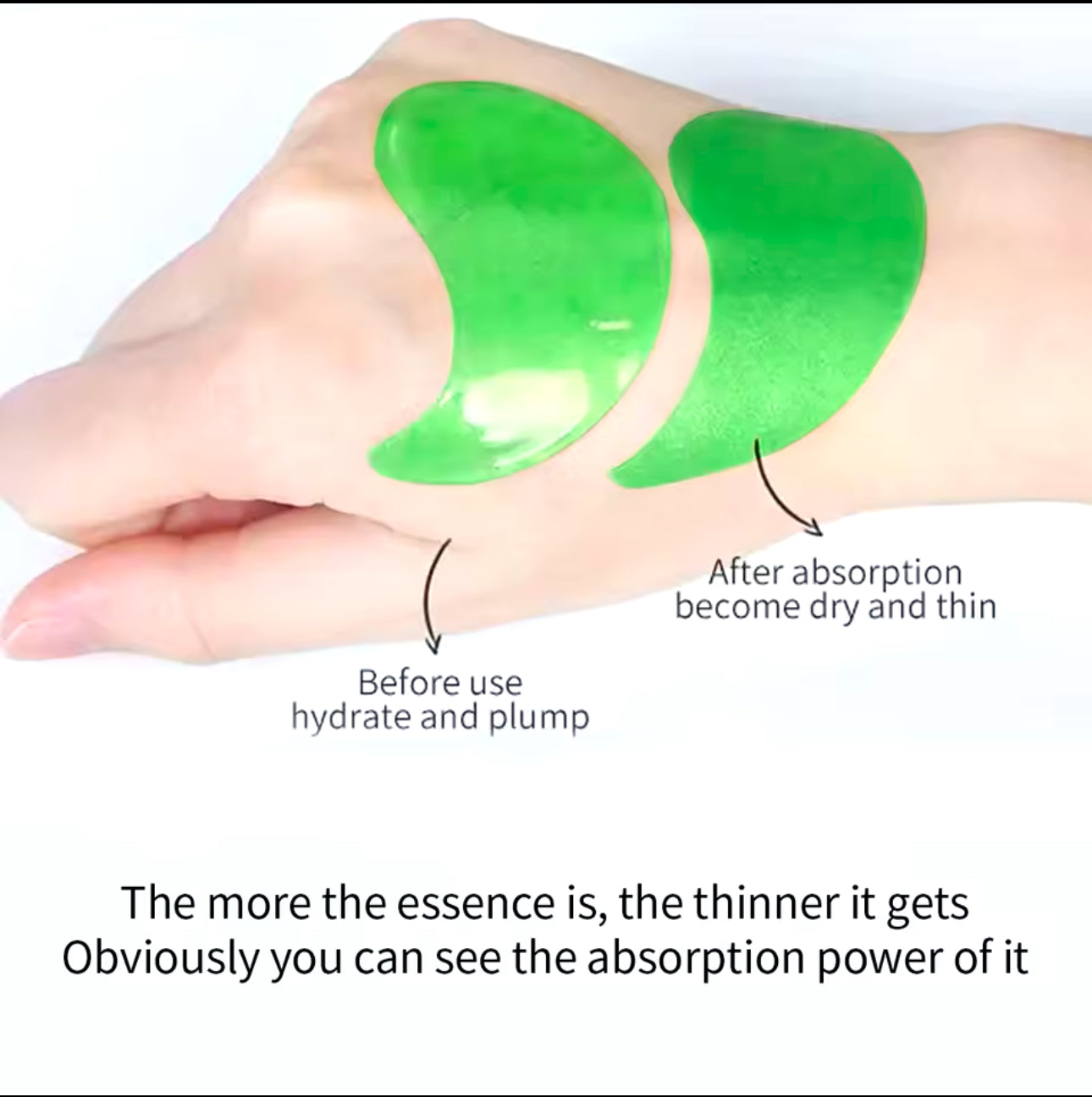 Aloe Vera Kollagen Augenpads