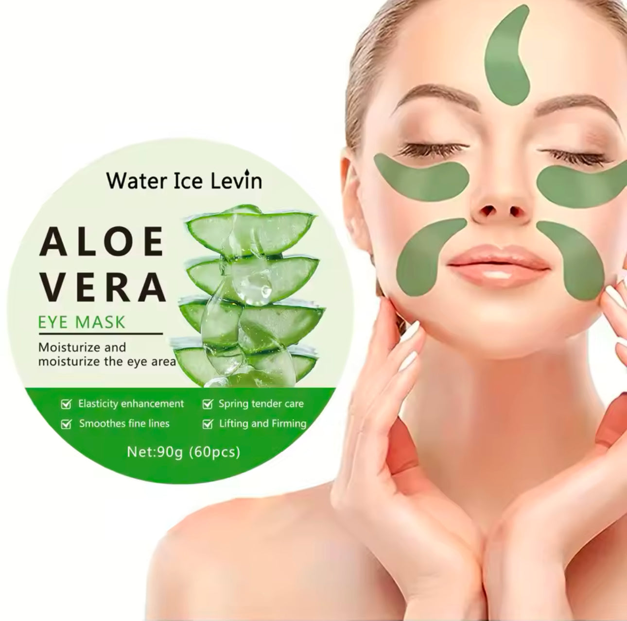 Aloe Vera Kollagen Augenpads